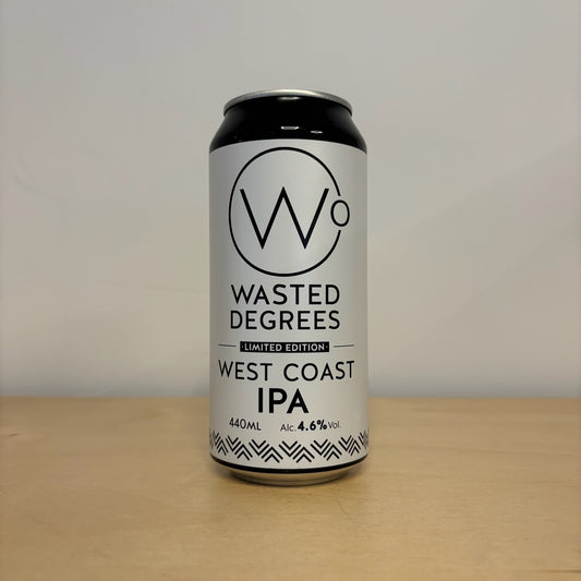 Wasted Degrees West Coast IPA (440ml Can)