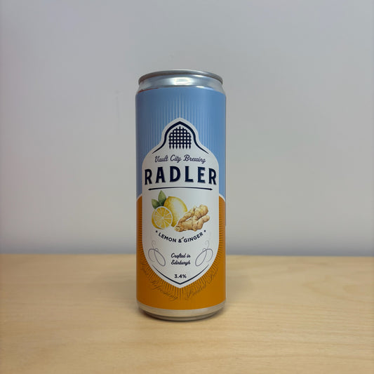 Vault City Radler Lemon & Ginger (330ml Can)