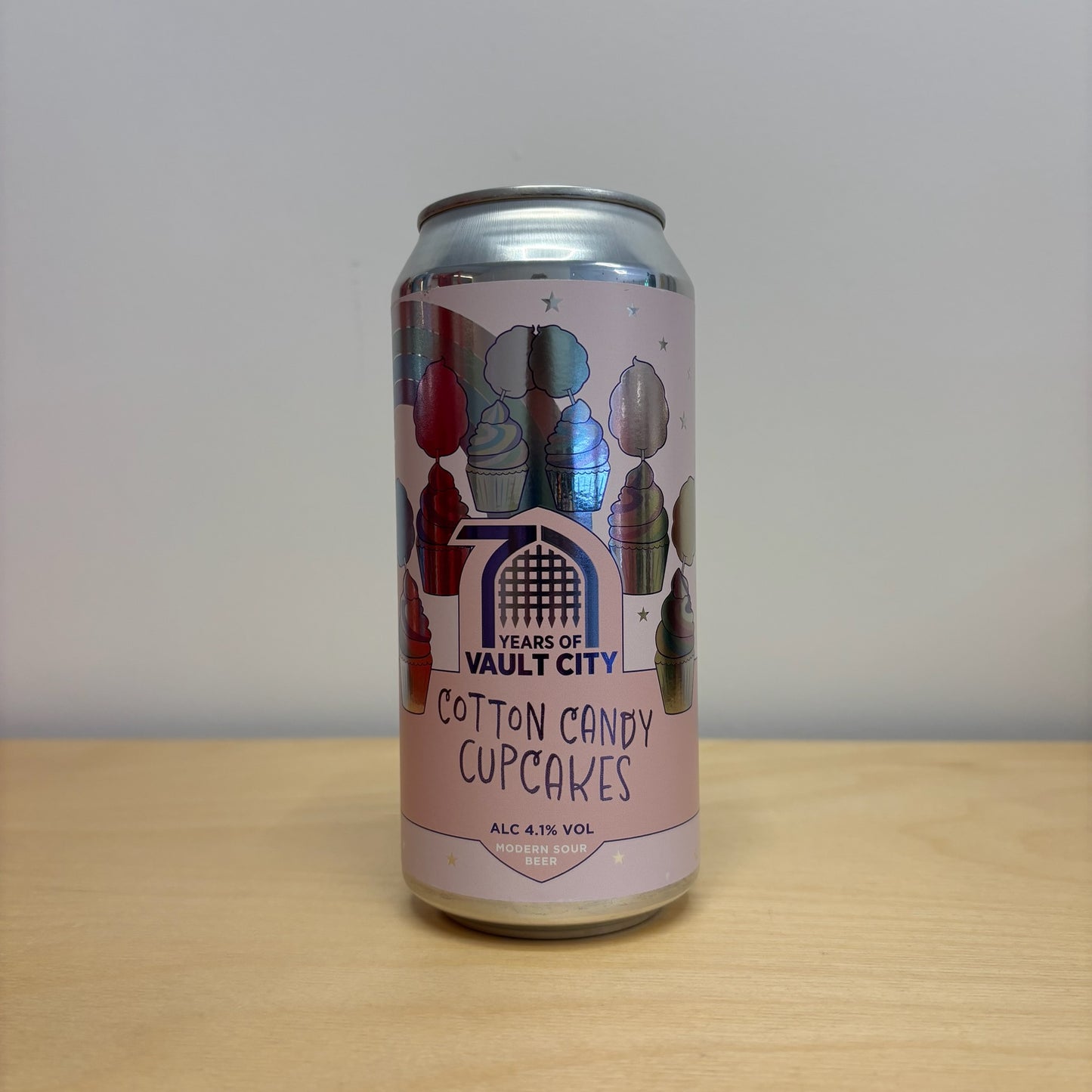 Vault City Cotton Candy Cupcakes (440ml Can)