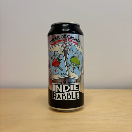 Indie Rabble Three Of Swords Strawberry Edition (440ml Can)