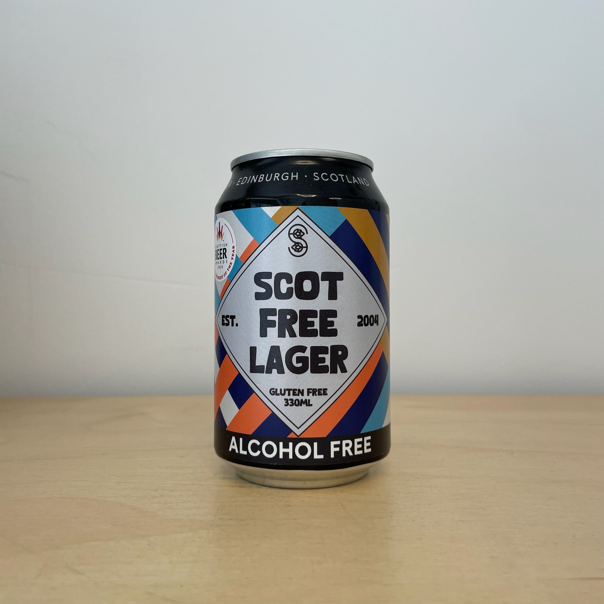 Scottfree Stewart Brewing Scot Free Lager (330ml Can) – Leith Bottle Shop