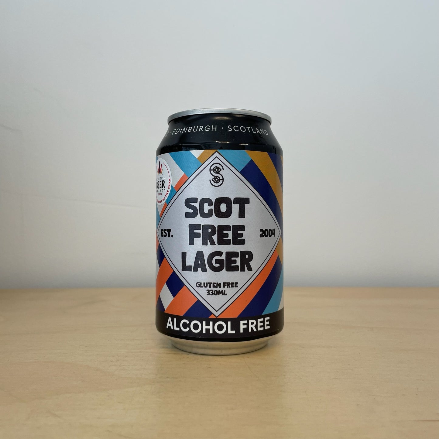 Stewart Brewing Scot Free Lager (330ml Can)