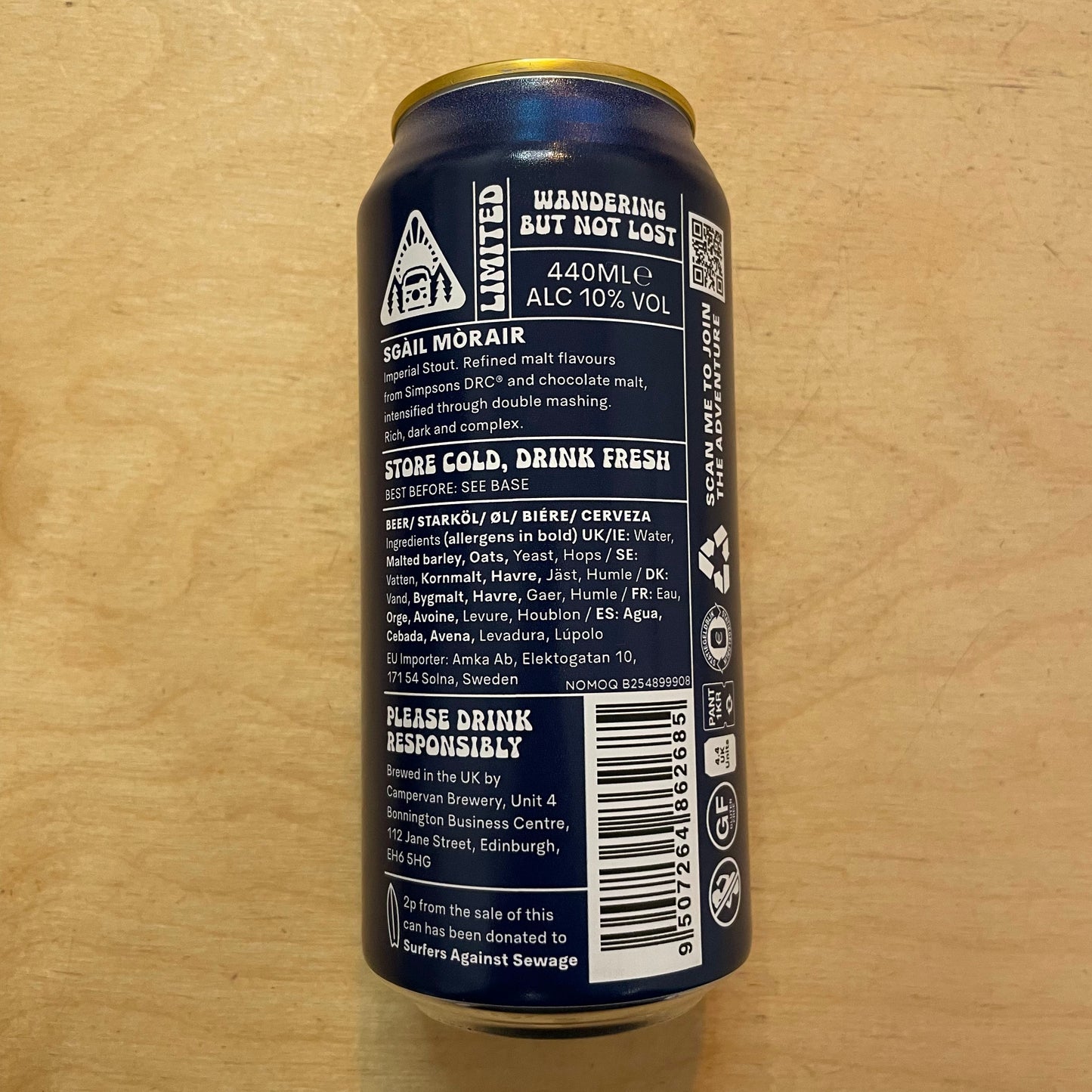 Campervan Sgàil Mòrair (440ml Can)