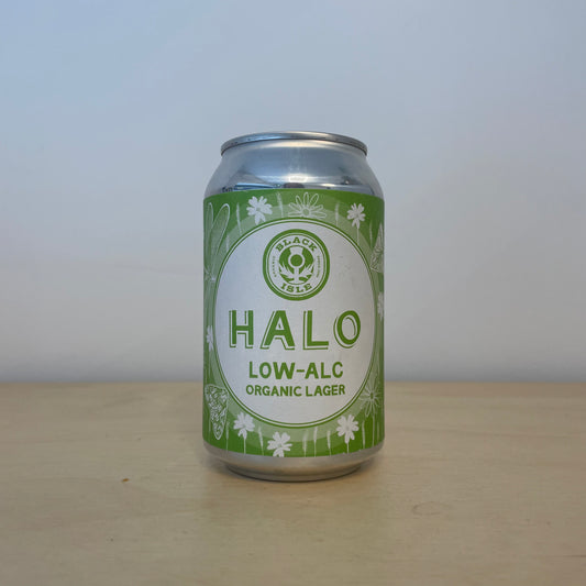 Black Isle Halo Organic Lager (330ml Can)