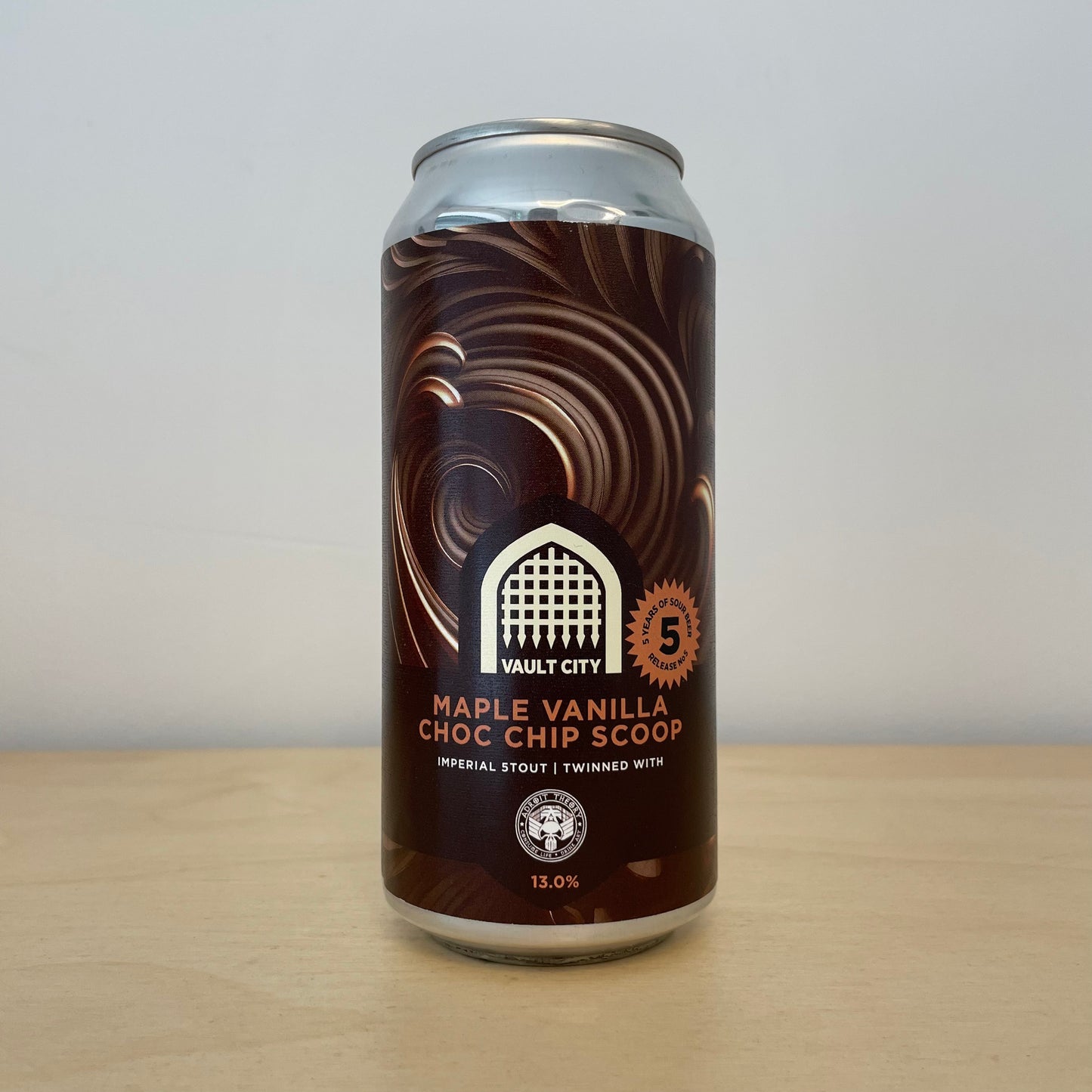 Vault City x Androit Theory Maple Vanilla Choc Chip Scoop Imperial Stout (440ml Can)