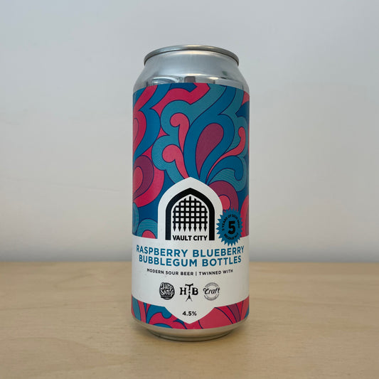 Vault City Raspberry Blueberry Bubblegum Bottles (440ml Can)
