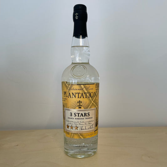 Plantation 3 Stars White Rum (70cl Bottle)