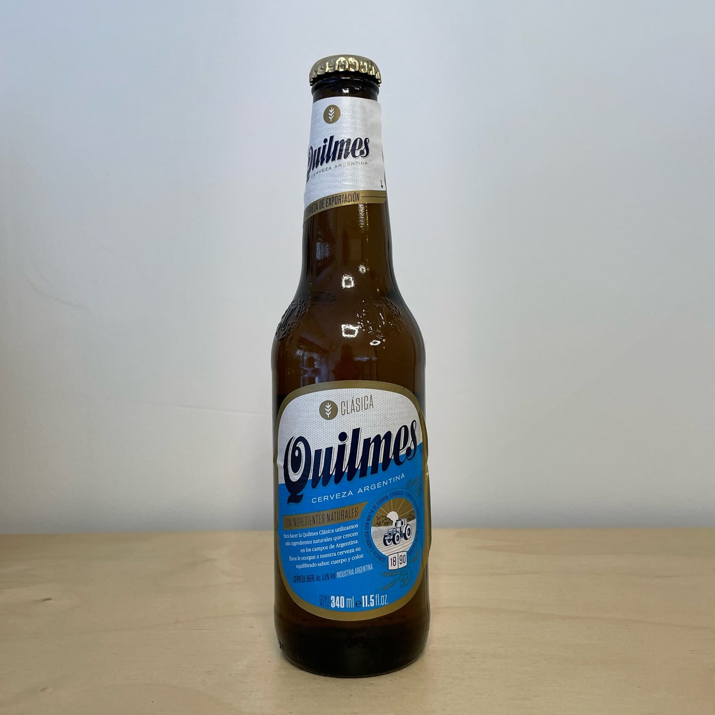 Quilmes Cerveza (340ml Bottle)