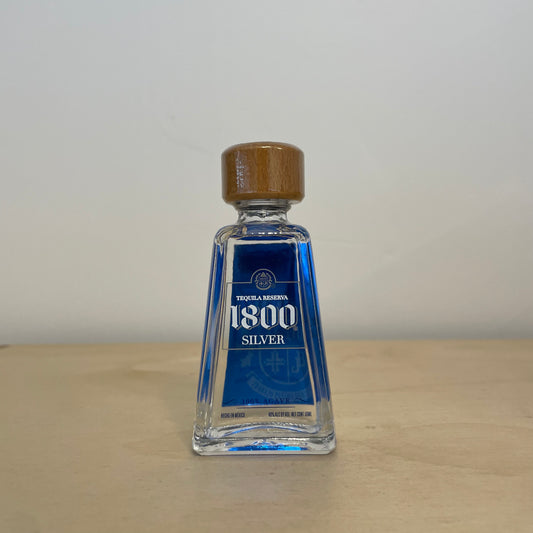 1800 Silver Tequila Miniature (5cl Bottle)
