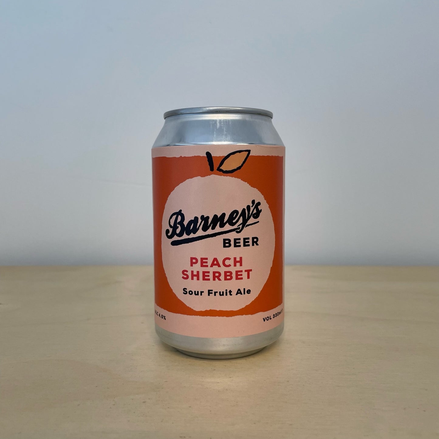 Barney's Peach Sherbet Sour (330ml Can)