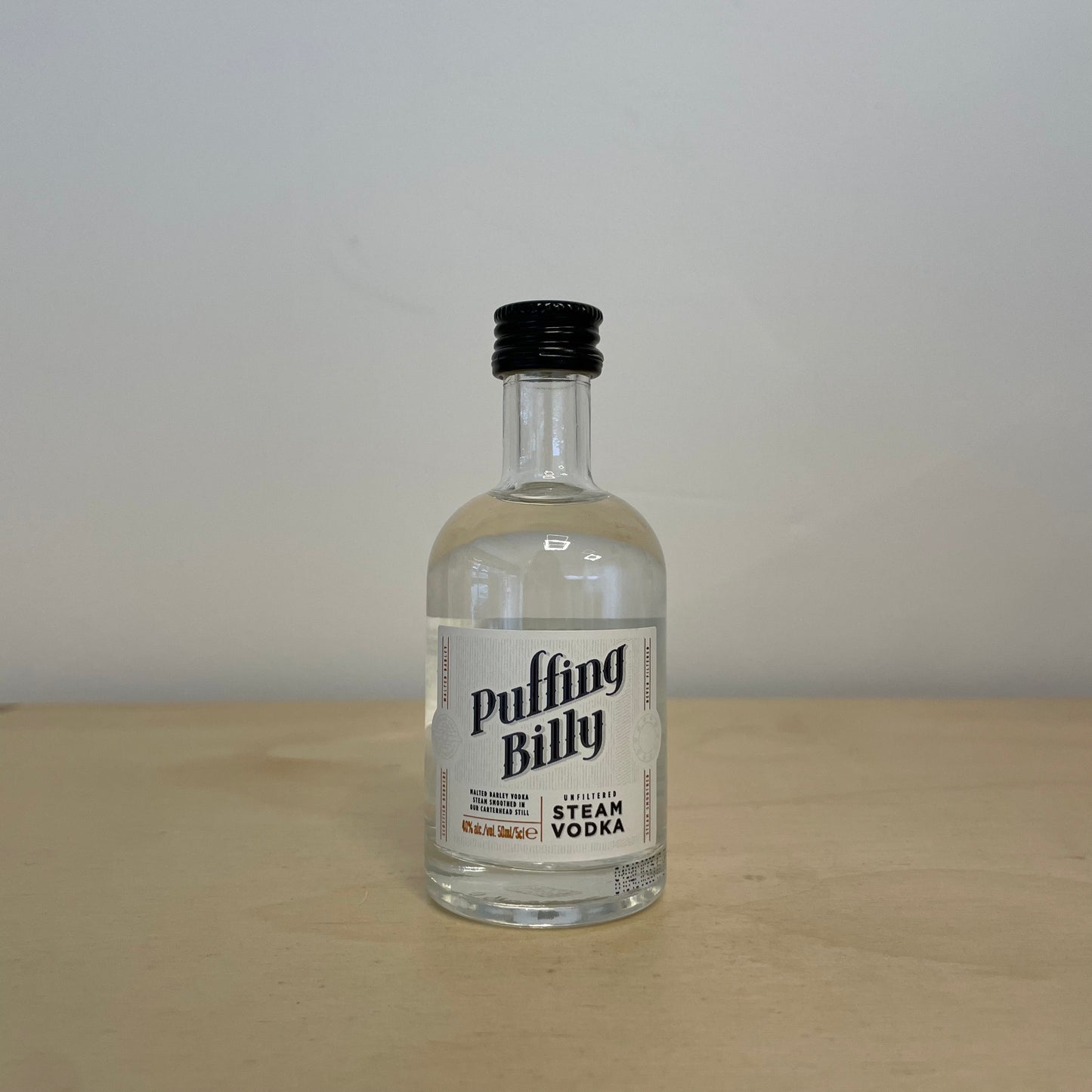Puffing Billy Steam Vodka Miniature (5cl Bottle)