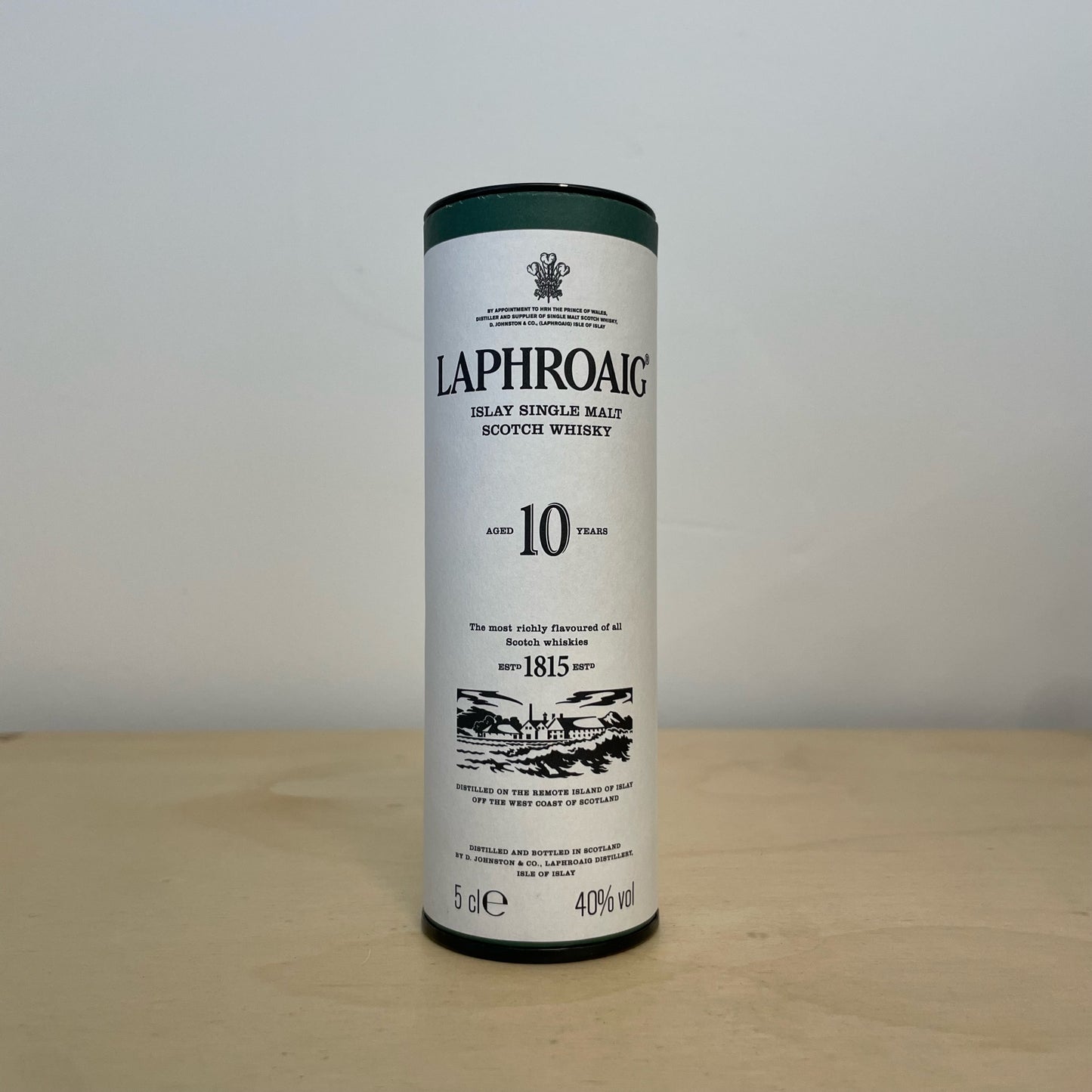 Laphroaig 10 Year Old Miniature (5cl Bottle)