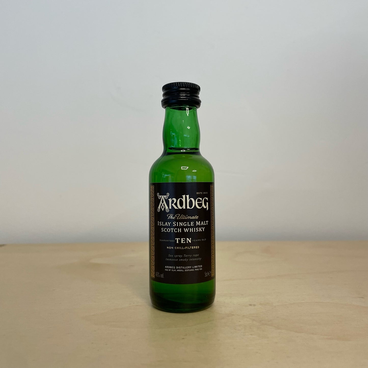 Ardbeg 10 Year Old Miniature (5cl Bottle)
