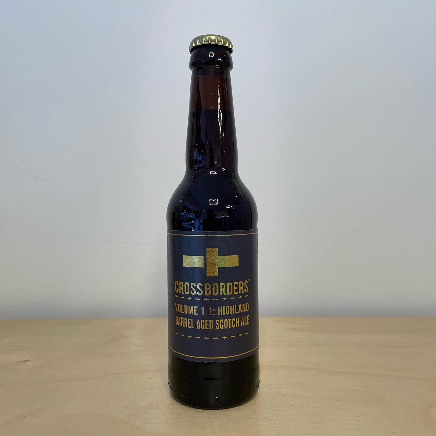 Cross Borders Volume 1.1: Highland Barrel Aged Scotch Ale (330ml Bottle)