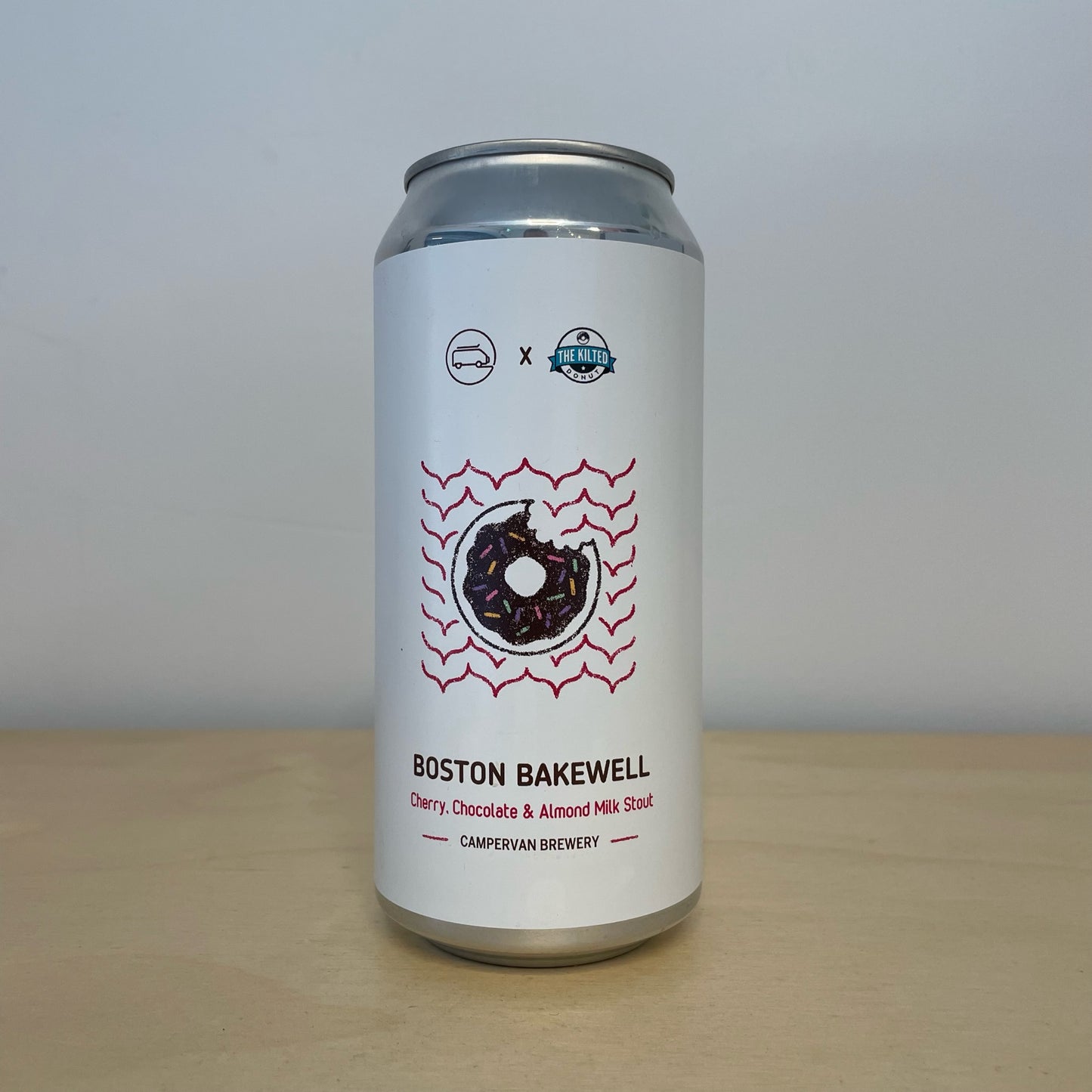 Campervan x Kilted Donuts Boston Bakewell (440ml Can)