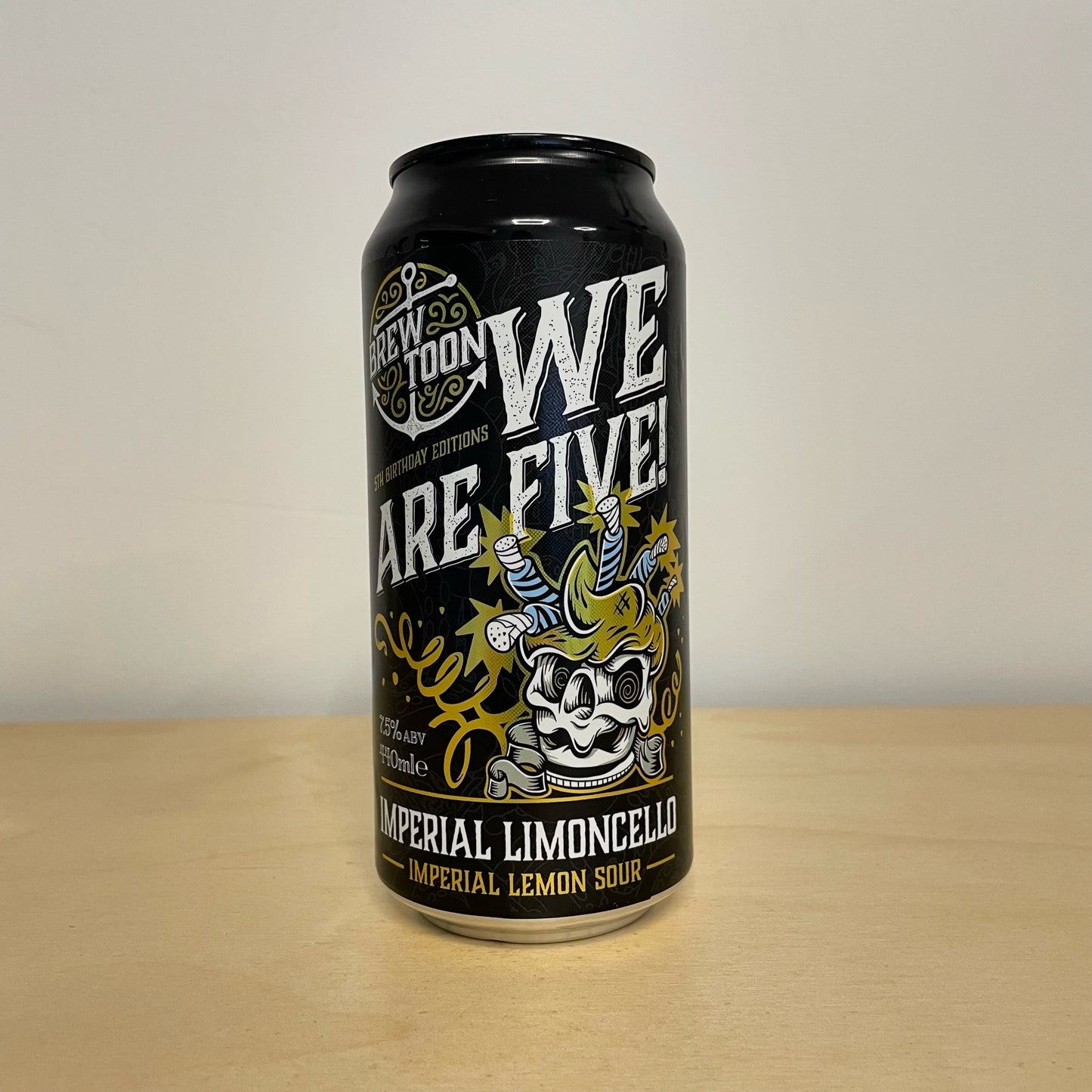 Brew Toon Imperial Limoncello (440ml Can)