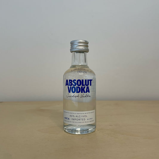 Absolut Vodka Blue Miniature (5cl Bottle)